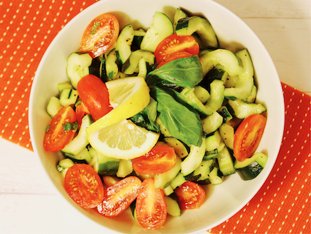 Tomato & Cucumber Salad